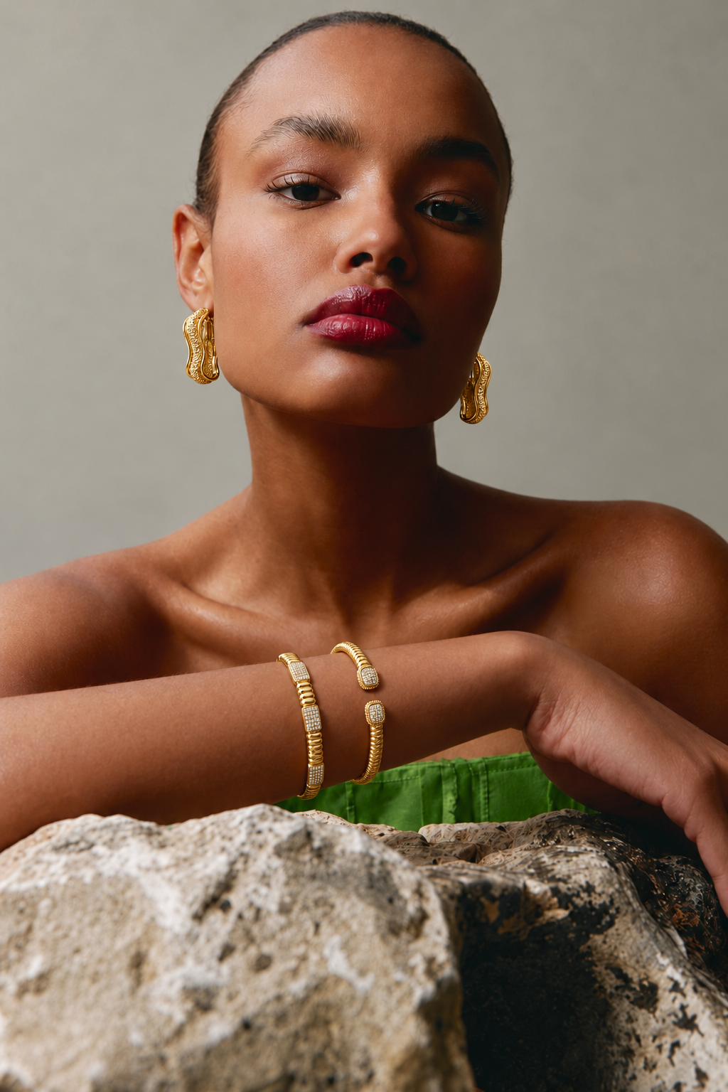 Pavé Flex Cuff Bracelet
