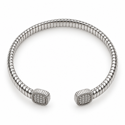 Pavé Flex Cuff Bracelet