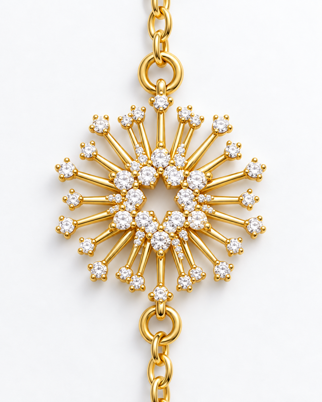 Sunburst Hand Chain