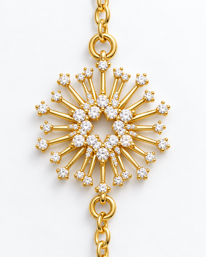 Sunburst Hand Chain