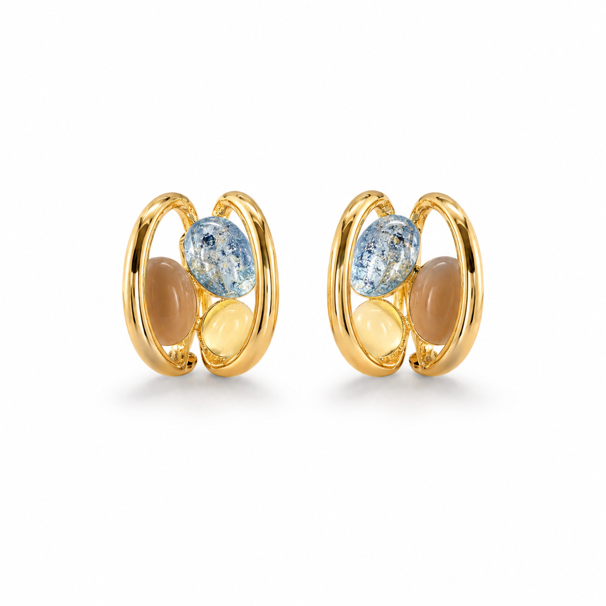 Harmony Trio Earrings