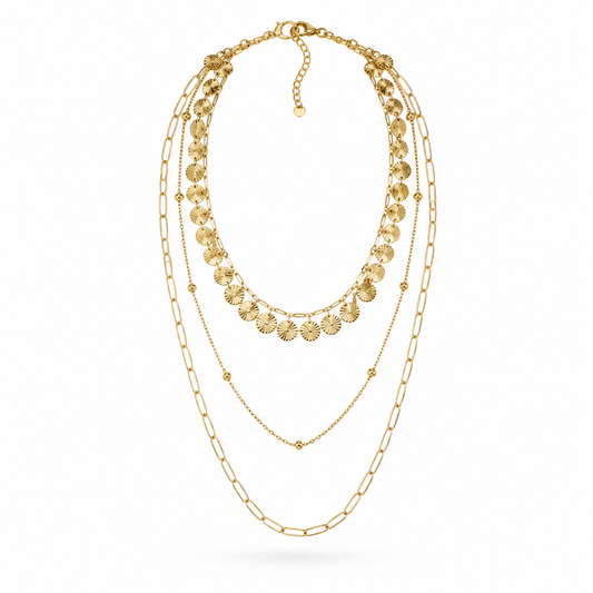 Layered Gold Necklace