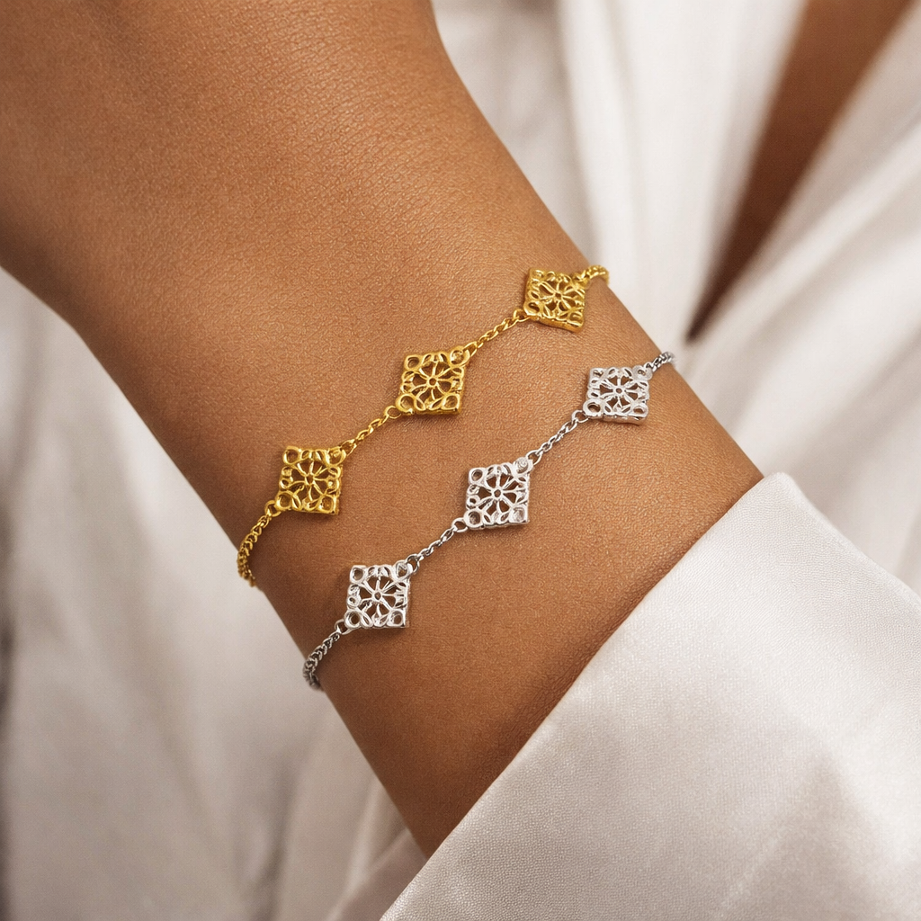 Ornate Motif Bracelet