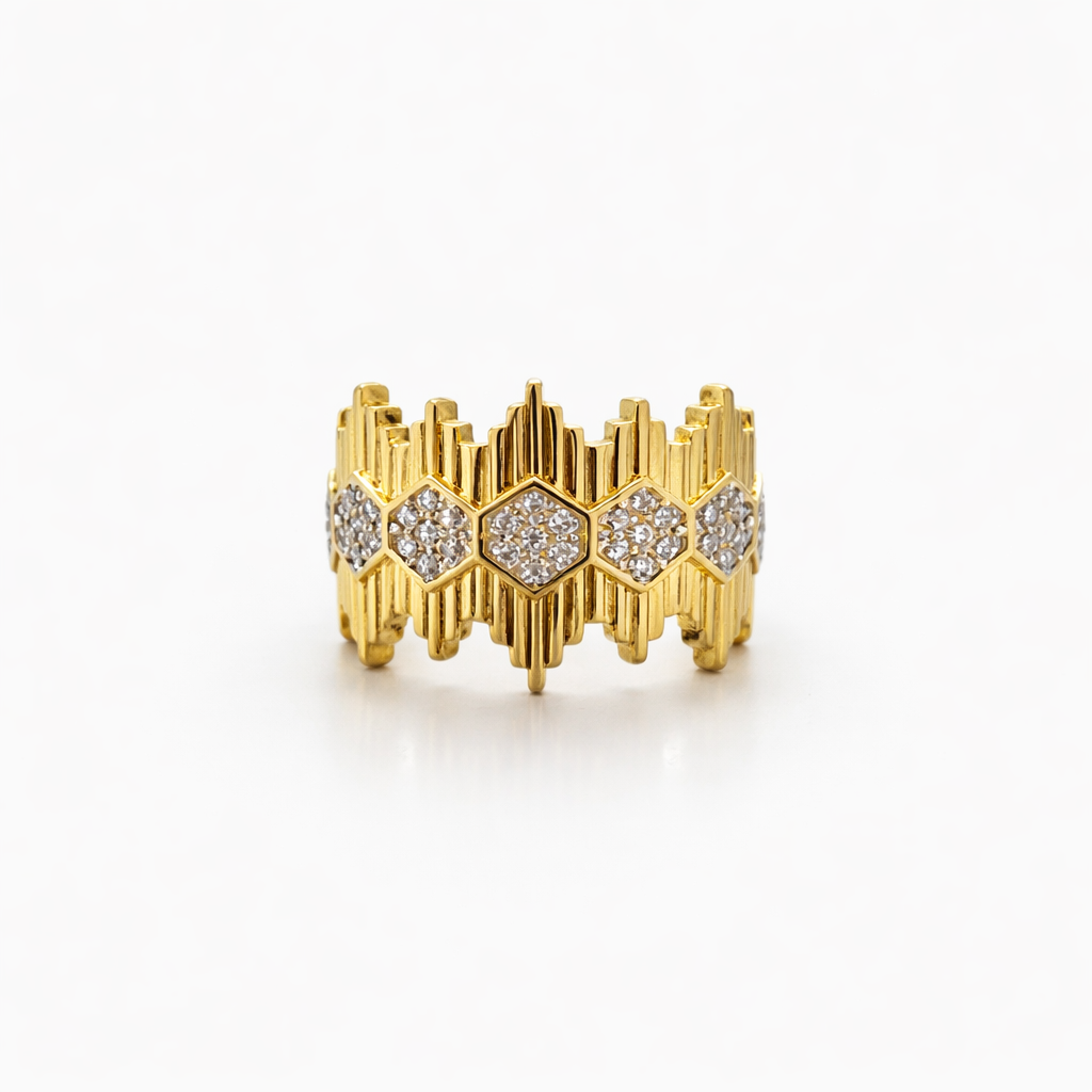 Skyline Hexa Ring
