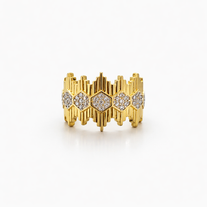 Skyline Hexa Ring