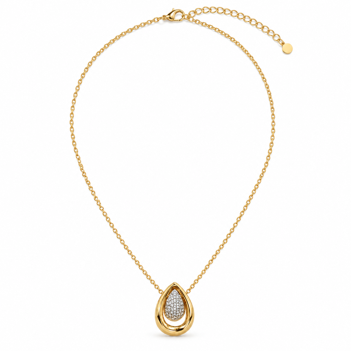 Radiant Drop Necklace