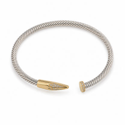 Radiant Arrow Cuff Bracelet