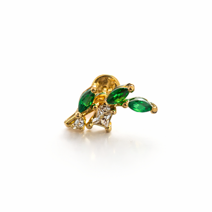 Emerald Vine Piercing