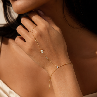 Star Charm Hand Chain