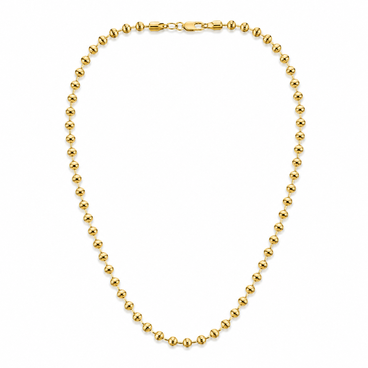 Gold Beaded Necklace