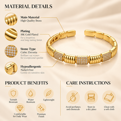 Lumière Pavé Bracelet