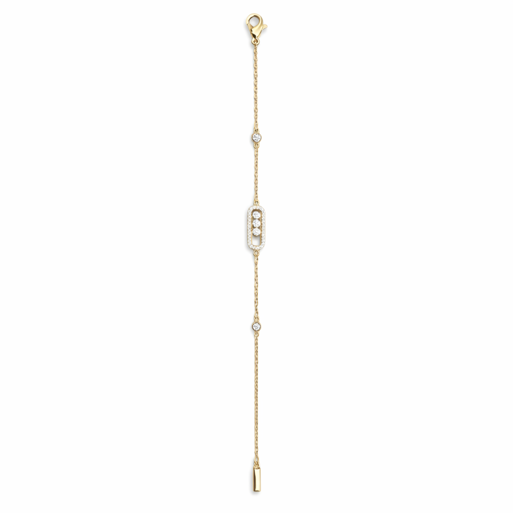 Pavé Link Chain Bracelet