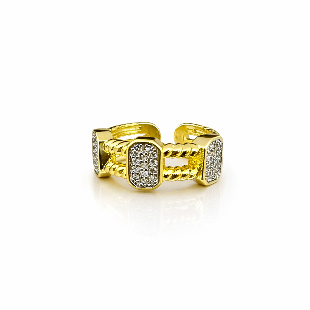 The Rope Luxe Open Ring