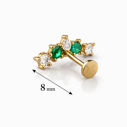 Emerald Crest Piercing