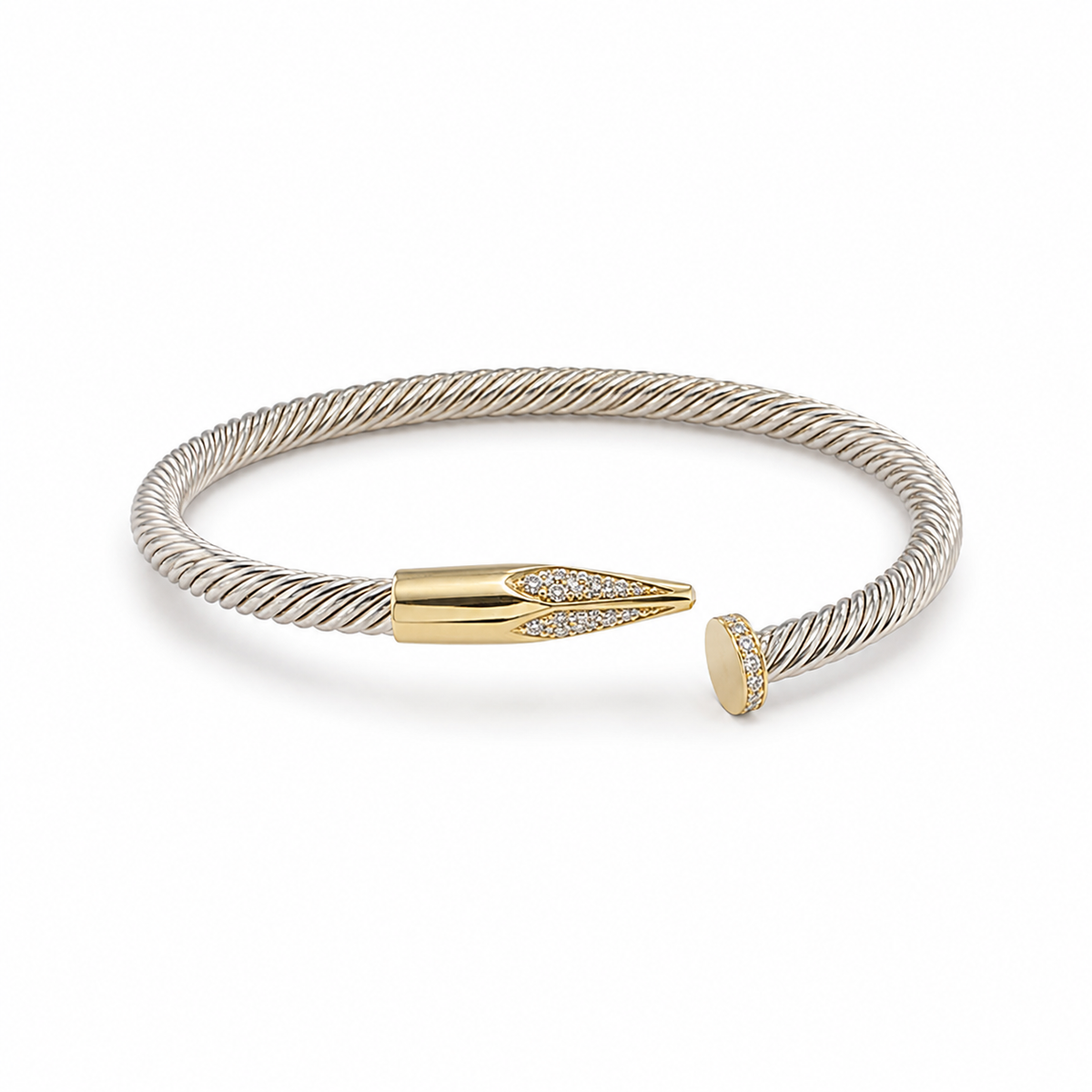 Radiant Arrow Cuff Bracelet