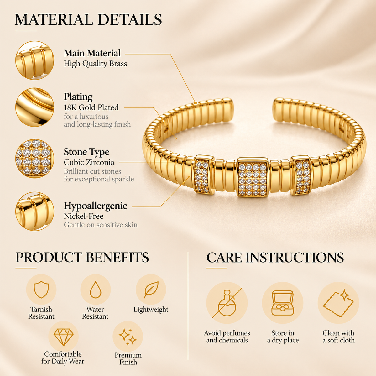 Nova Pavé Bracelet