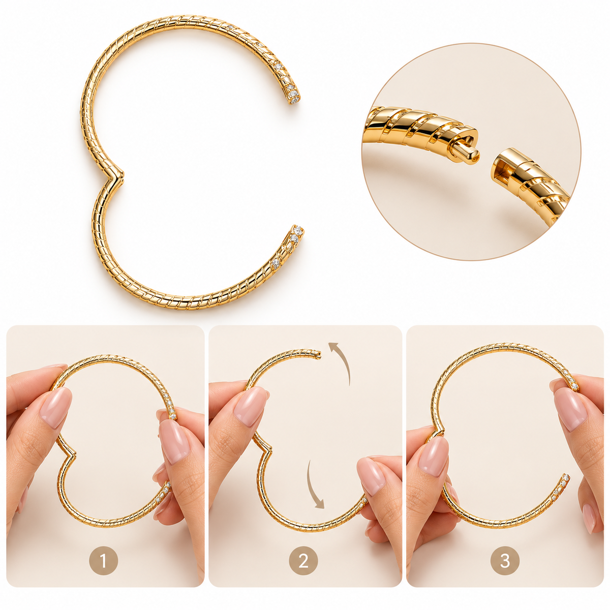 Celeste Statement Bracelet