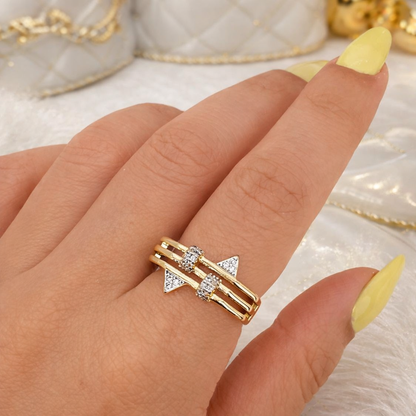 Celeste Arrow Ring
