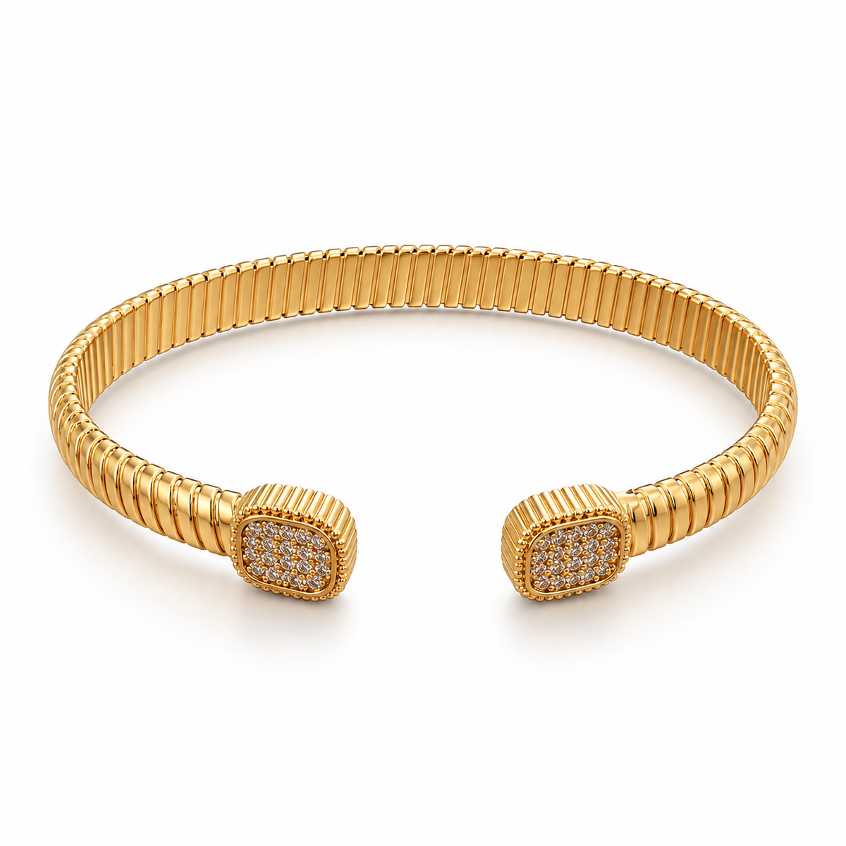 Pavé Flex Cuff Bracelet