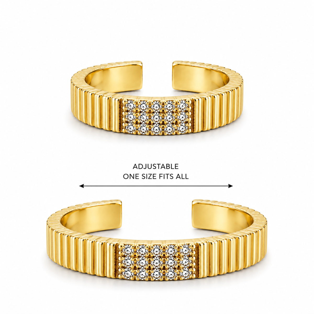 Pavé Pinky Ring