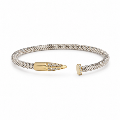 Radiant Arrow Cuff Bracelet