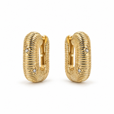 Starlight Square Hoops
