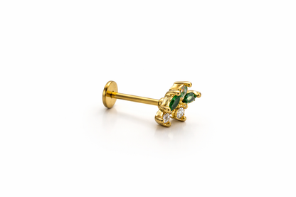 Emerald Vine Piercing