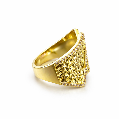 Aurora Pavé Wrap Ring