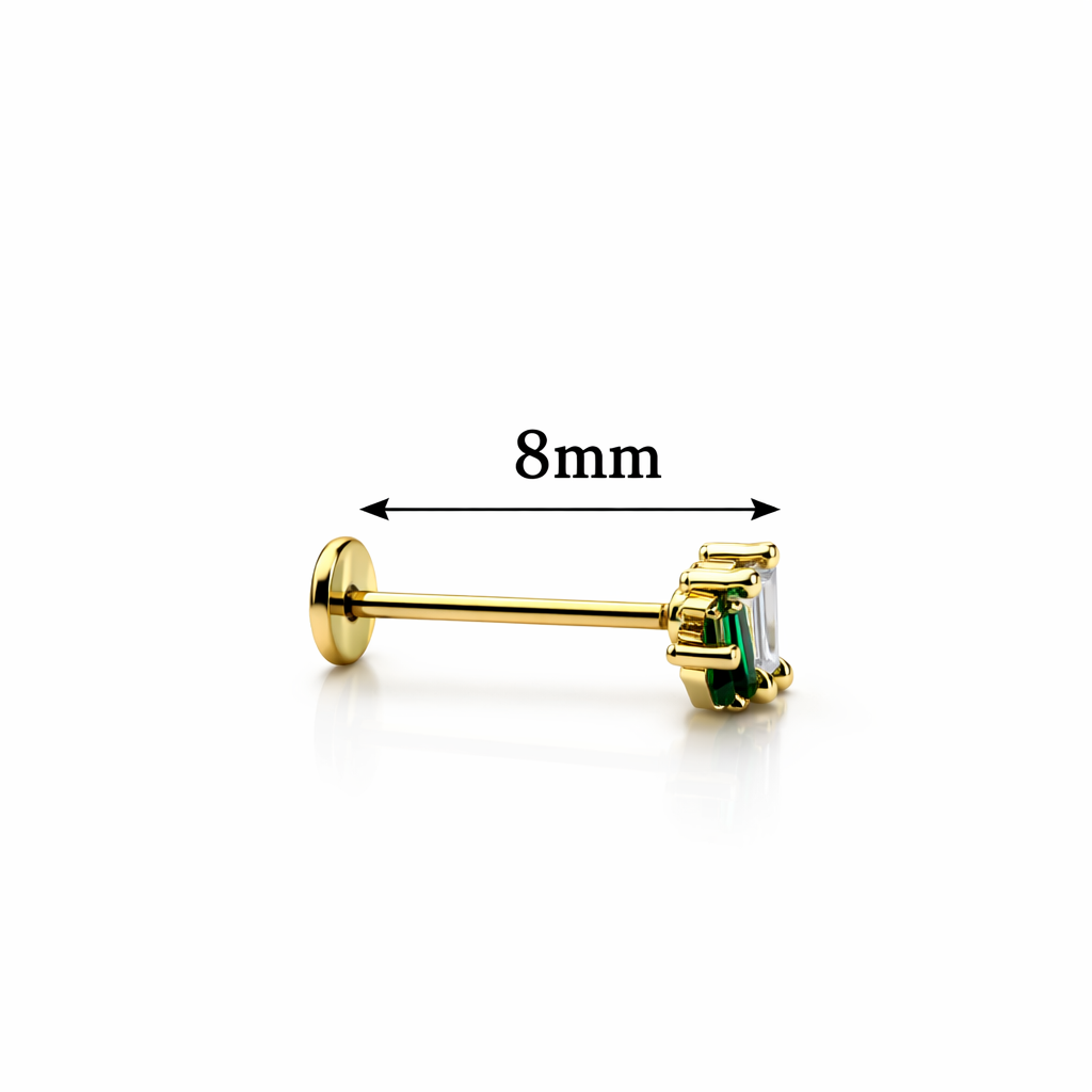 Emerald Crown Piercing