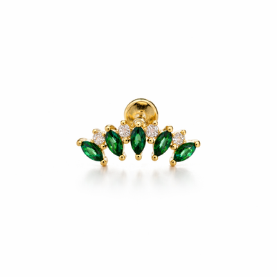 Emerald Arc Piercing