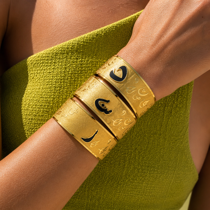 Arabic Letter Cuff