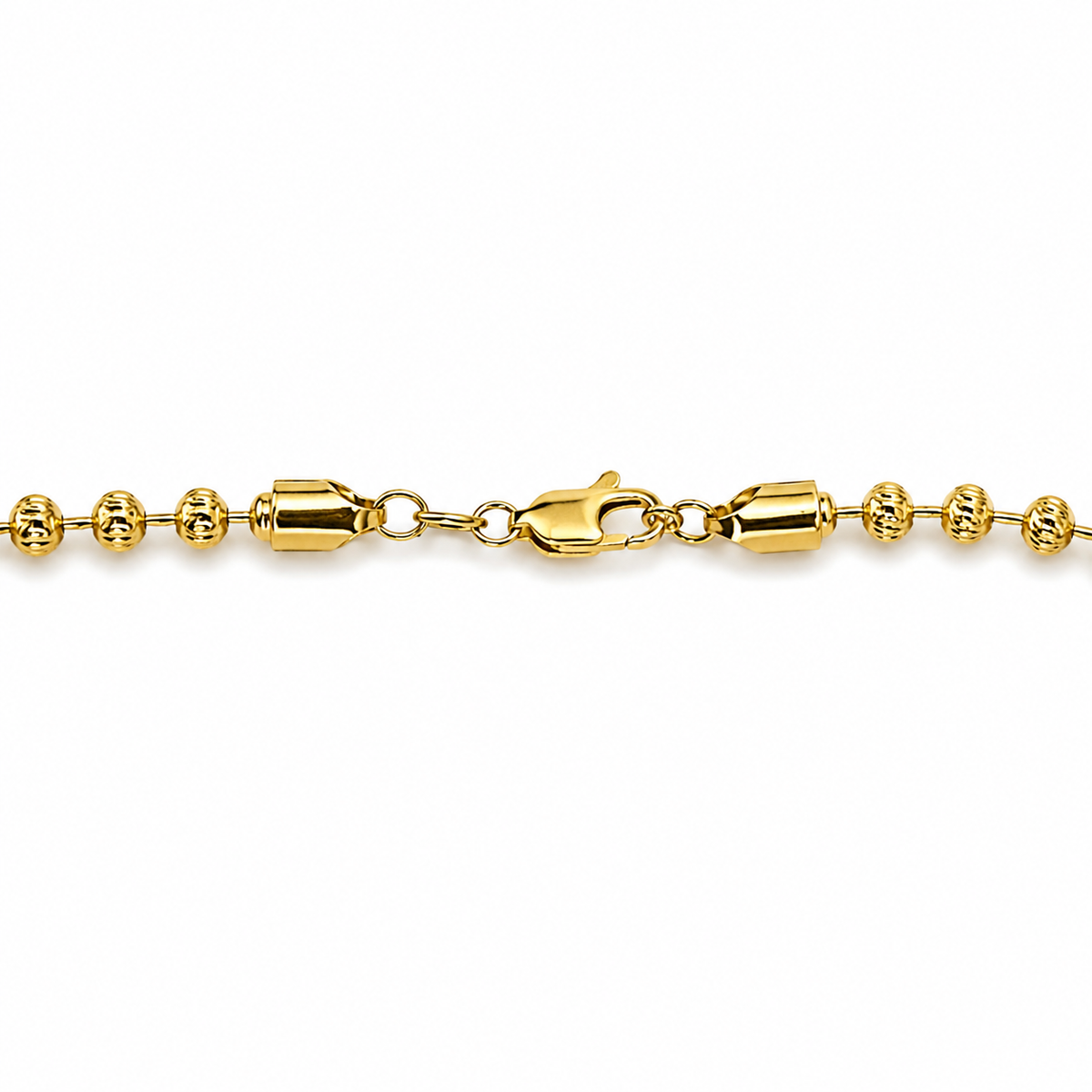Gold Beaded Necklace