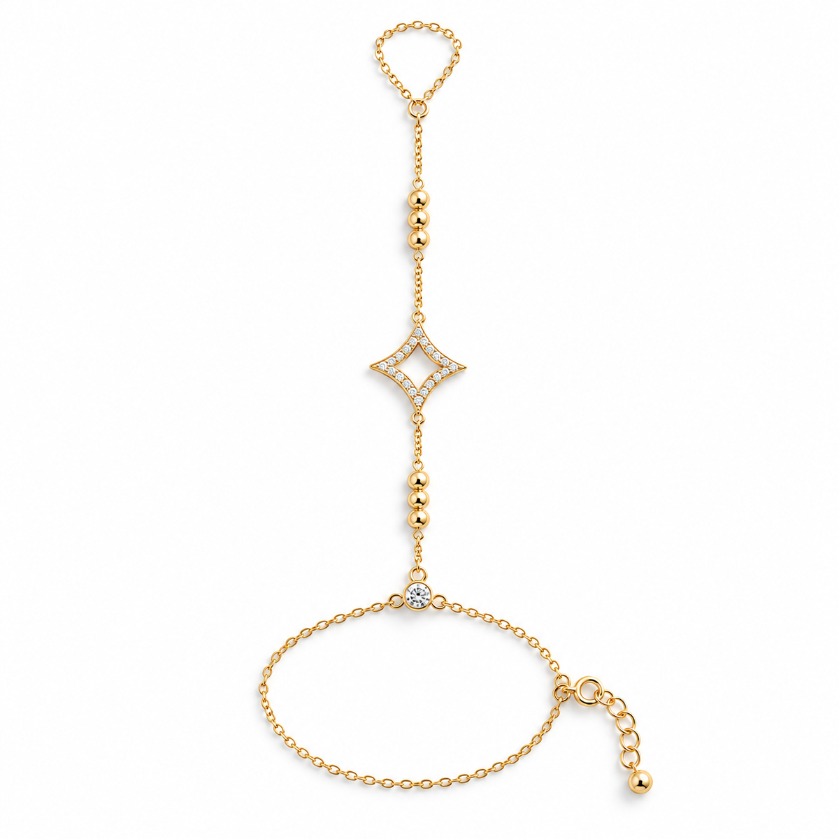 Radiant Star Hand Chain