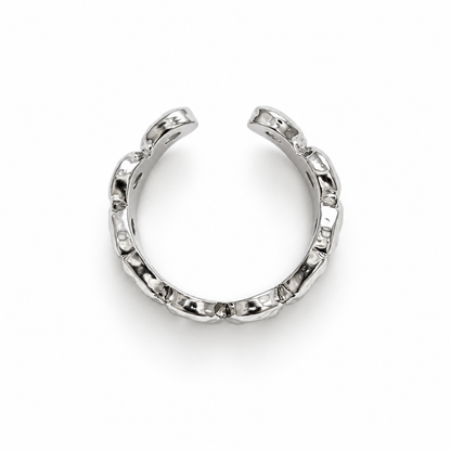 Crystal Teardrop Ring