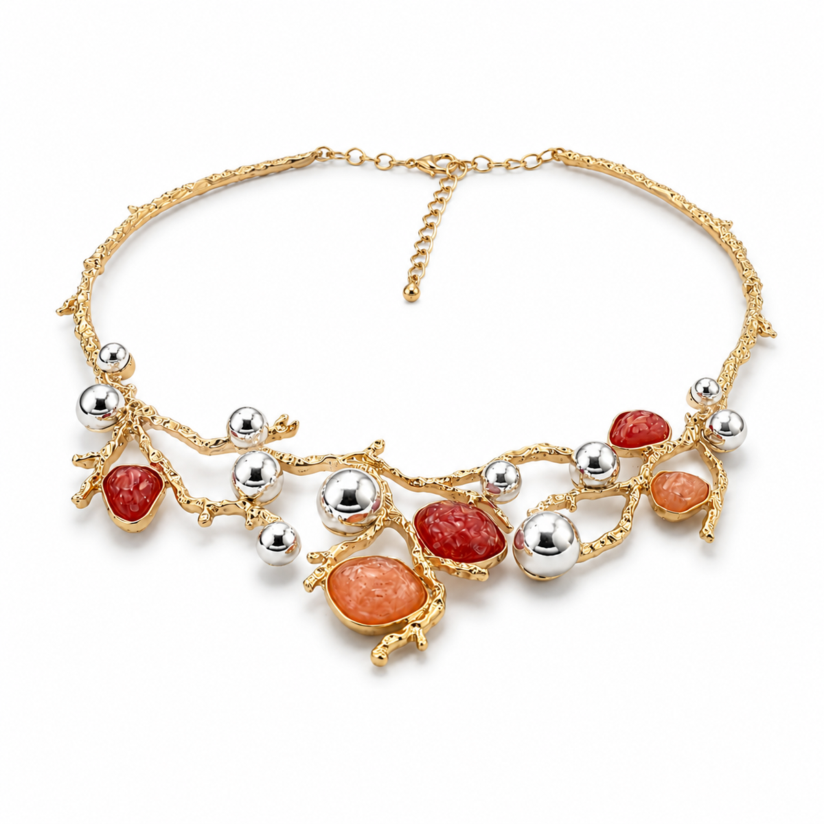 Coral Reef Statement Necklace
