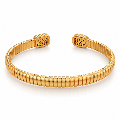 Pavé Flex Cuff Bracelet