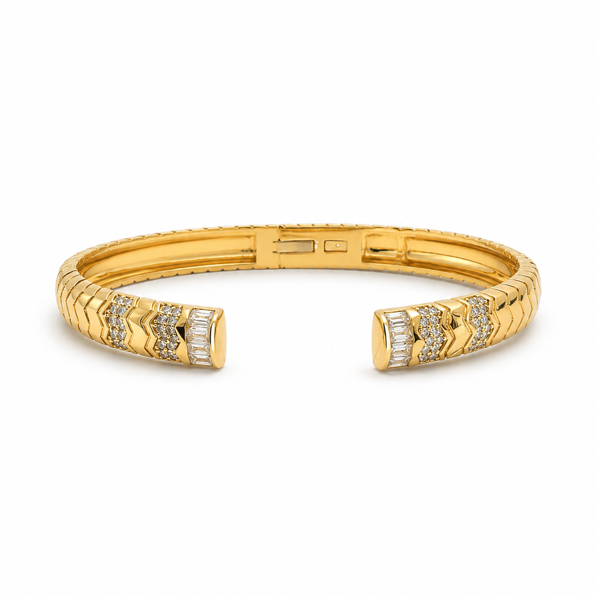 Zigzag Radiance Bangle