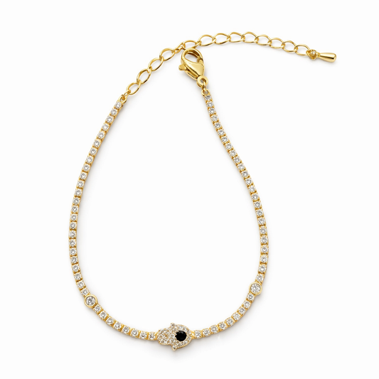 Celestial Eye Tennis Bracelet