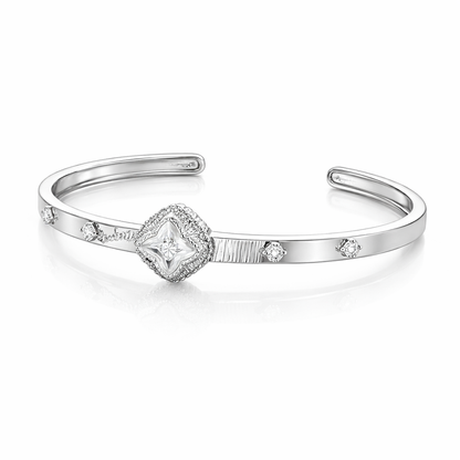 Celestial Square Cuff Bangle