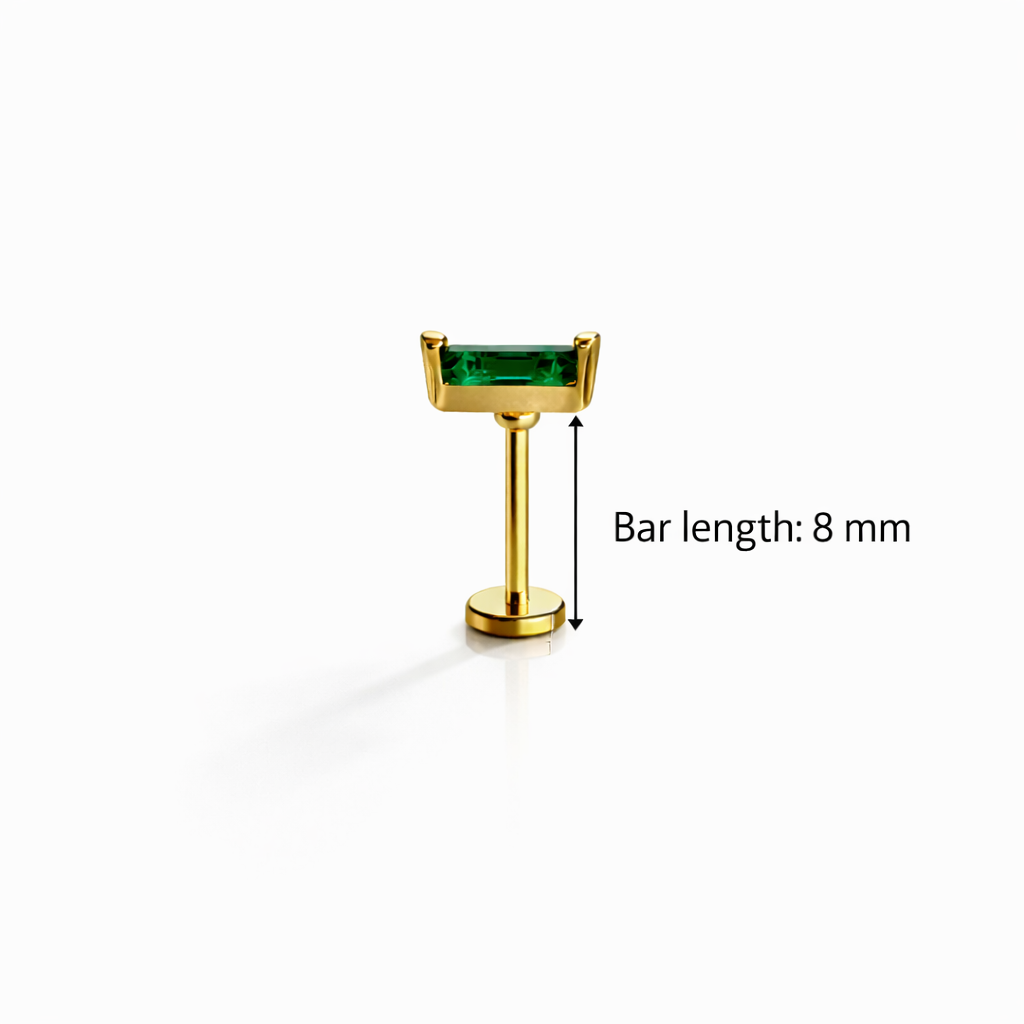 Emerald Line Piercing