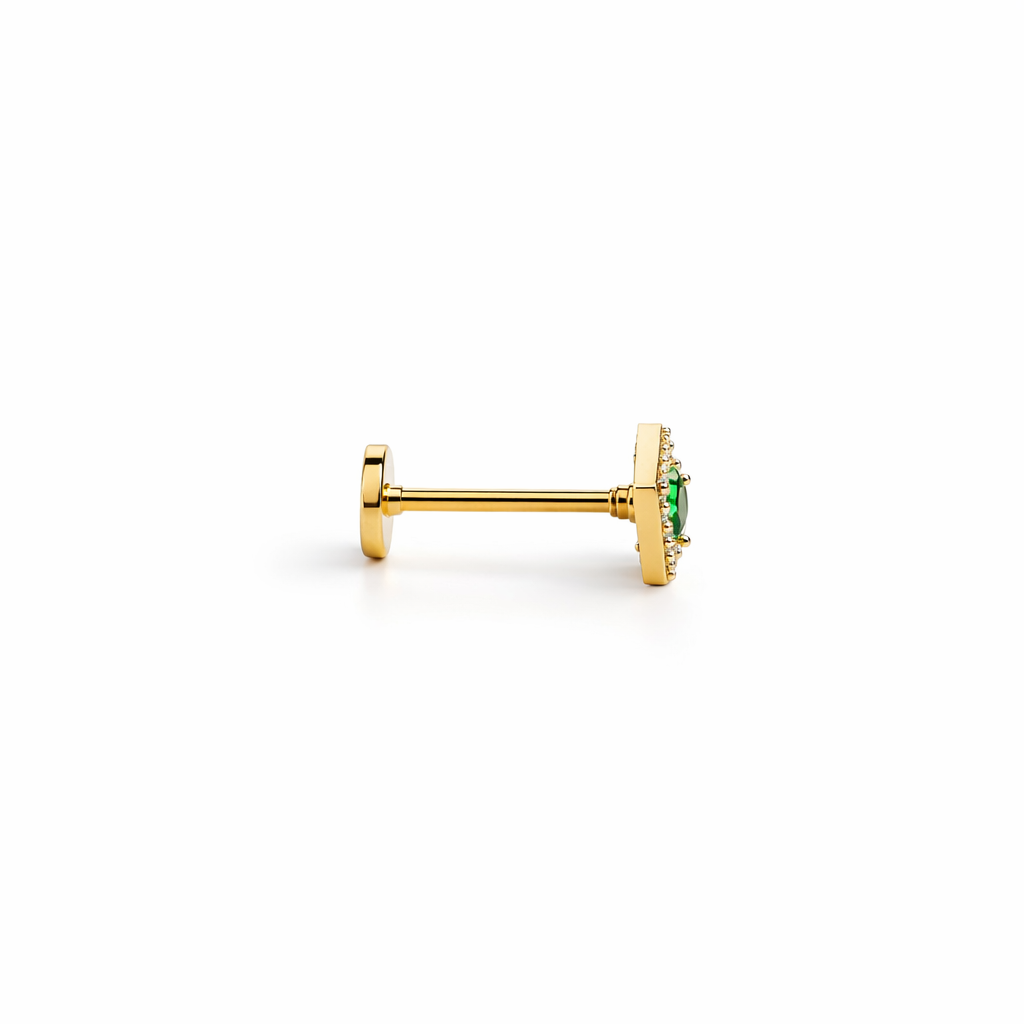 Emerald Kite Piercing