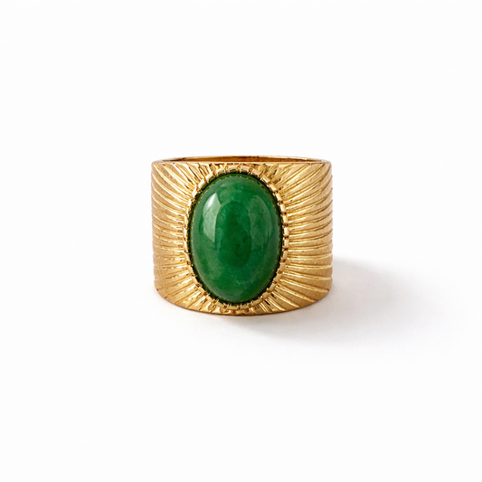 Aurora Oval Statement Ring