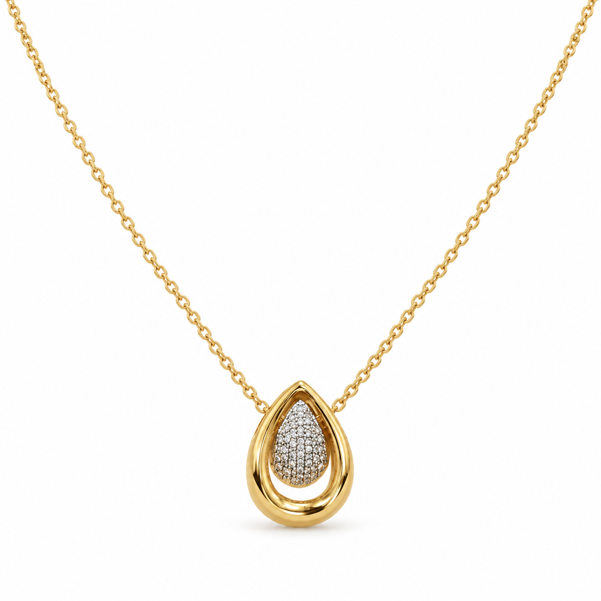 Radiant Drop Necklace