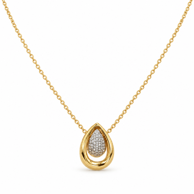 Radiant Drop Necklace
