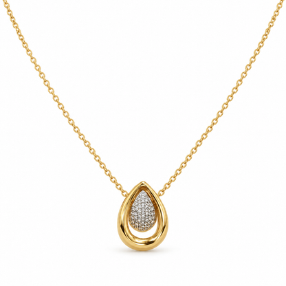 Radiant Drop Necklace