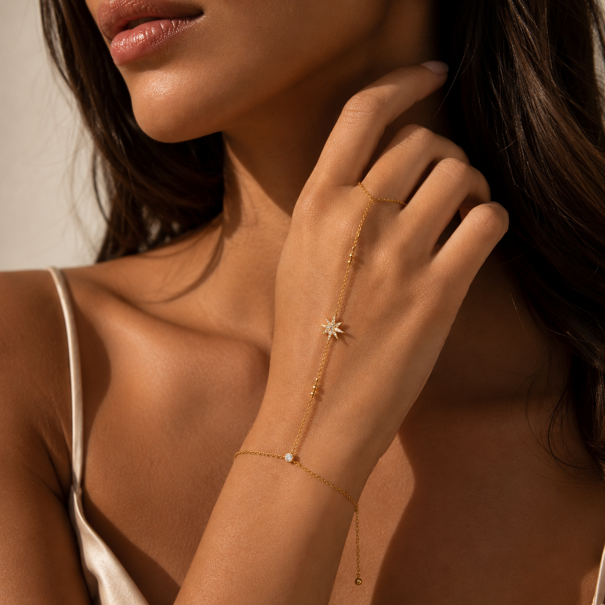 Star Charm Hand Chain
