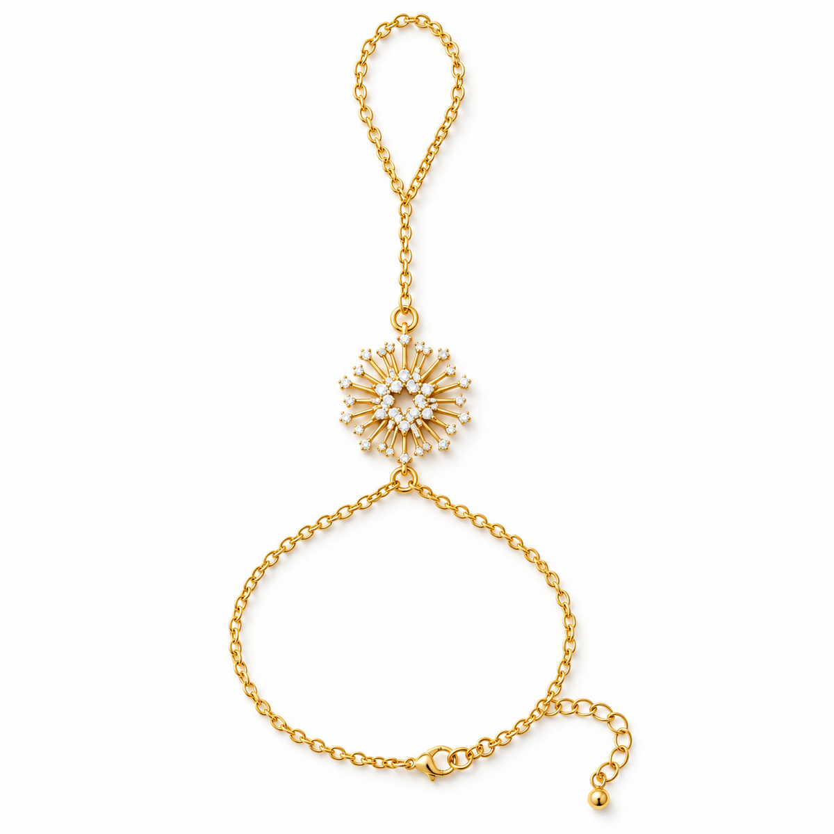 Sunburst Hand Chain