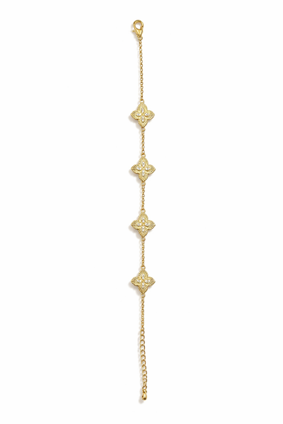 Luxe Diamond Motif Bracelet