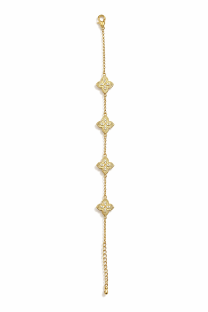 Luxe Diamond Motif Bracelet