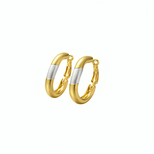 Aurora Duo Hoop Earrings